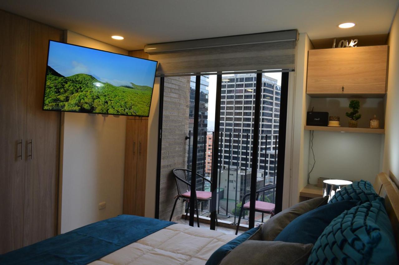 Toscano S Aparta Estudio Hospedaje Amoblado Torre 2 Equilibrium โบโกตา ภายนอก รูปภาพ